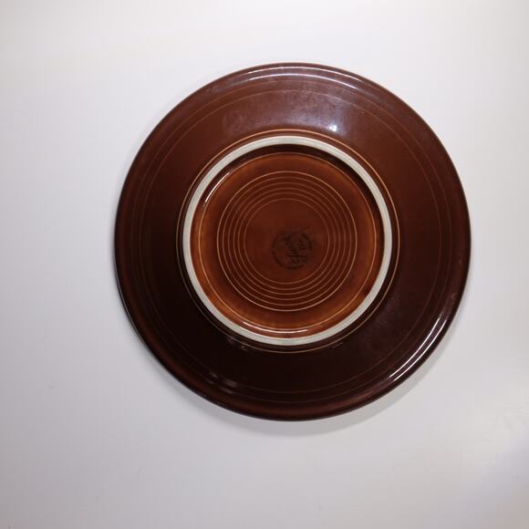 Fiesta Cinnabar 7.25” Salad Plate Homer Laughlin USA Lead-Free Stoneware - Picture 2 of 4